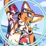 Telegram profile photo for Linx's Art Corner🕷️ COMMS OPEN 🩵⚓