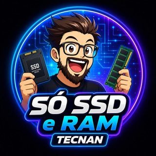 Telegram profile photo for SÓ SSD & RAM - TECNAN