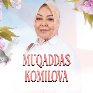 Telegram profile photo for Muqaddas Komilova