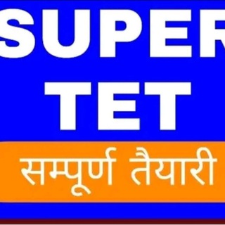 Telegram profile photo for Super tet batch all coaching✍️