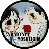 Telegram profile photo for "#Armonli_Yoshligim 🍃"