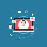 Telegram profile photo for دورات نت dawrat_net