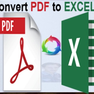 Telegram profile photo for PDF TO MS WORD, EXCEL-IMAGE TO PDF ETC.๐๐