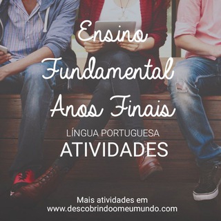 Telegram group profile photo for Língua portuguesa | Ensino Fundamental II