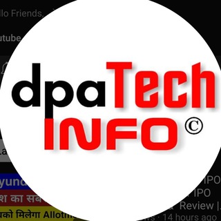 Telegram profile photo for DPA Tech info ππ