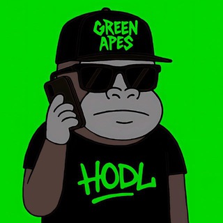 Telegram profile photo for GREEN APES CALLS (THE OG👑)