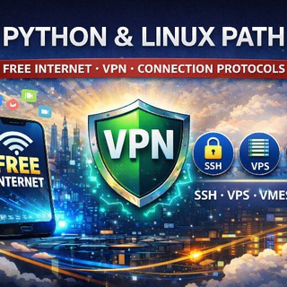 Telegram profile photo for PYTHON & LINUX PATH🏴☠️☠️
