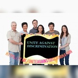 Telegram profile photo for Unite against discrimination.