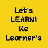 Telegram profile photo for Let's LEARN Ke Learner's