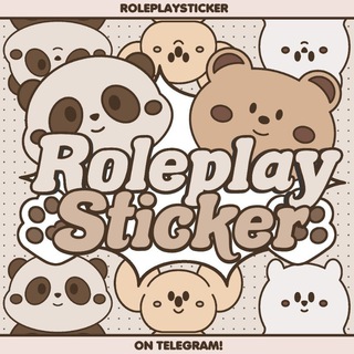 Telegram profile photo for ROLEPLAY STICKER