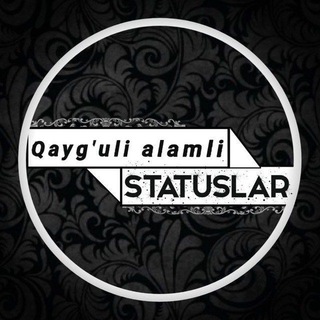 Telegram profile photo for 💔Qaygʻuli statuslar 🥀💔