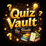 Telegram profile photo for QuizVault by Hasiii✍️