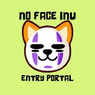 Telegram profile photo for NOFACE: No Face Inu Portal