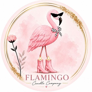 Telegram profile photo for Flamingo candle