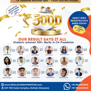 Telegram profile photo for Real Academy Rohtak