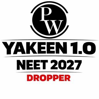 Telegram profile photo for Yakeen NEET 1.0 2027