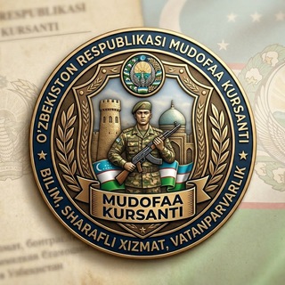 Telegram profile photo for Mudofaa Kursanti