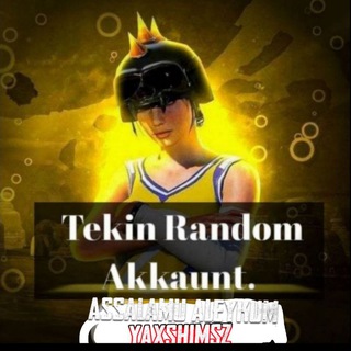 Telegram profile photo for PUBG RANDOM TEKN AKKAUNTLAR