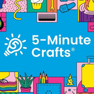 Telegram profile photo for 5-Minute Crafts