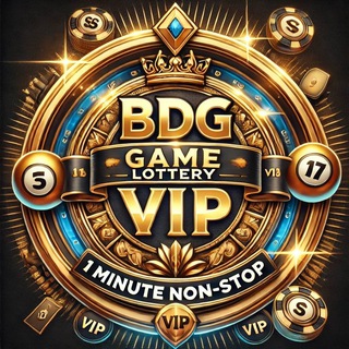 Telegram profile photo for BDG GAME LOTTERY VIP (1 Minute Non Stop)