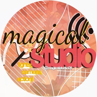 Telegram profile photo for magical studio !