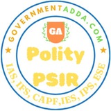 Telegram profile photo for Polity Notes Quiz PDF PSIR MCQ