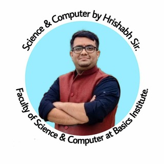 Telegram profile photo for Science and Computer study by Hrishabh Sir