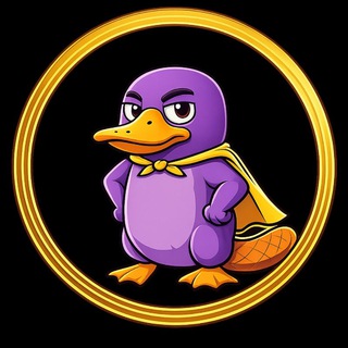 Telegram profile photo for $PLAT - Official Rug Pullatypus Channel