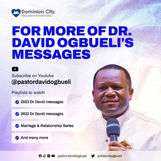 Telegram profile photo for Pastor David Ogbueli
