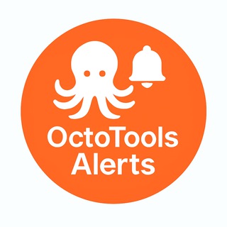 Telegram profile photo for OctoTools Alerts ๐ฃ