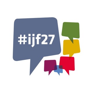 Telegram profile photo for journalism festival