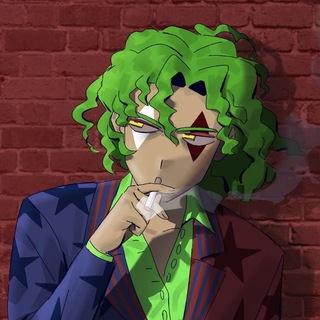 Telegram profile photo for joker card