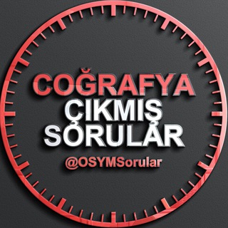 Telegram profile photo for KPSS COĞRAFYA ÇIKMIŞ SORULAR