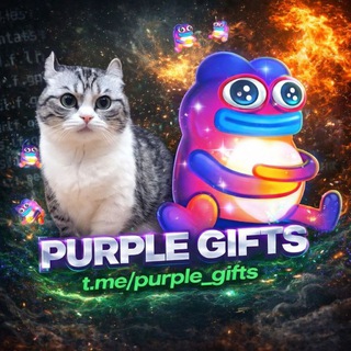 Telegram group profile photo for PURPLE GIFTS | CHAT