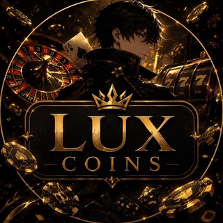 Telegram profile photo for Lux × Coins | Игровой чат