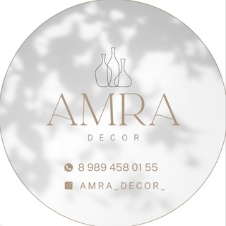 Telegram profile photo for AMRA_Decor