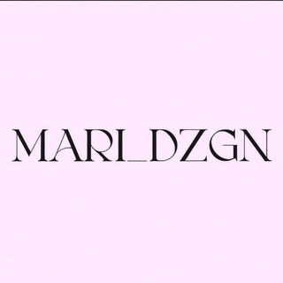 Telegram profile photo for MARI/DSGN | Графический дизайнер