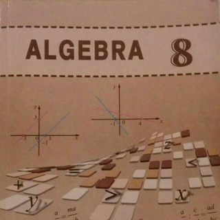 Telegram profile photo for 8-sinf Algebra yechimlari