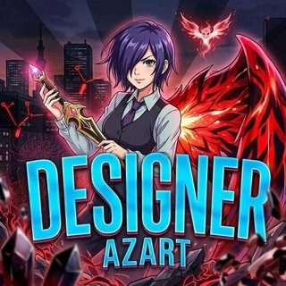 Telegram profile photo for designer AZART