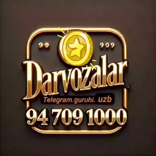 Telegram profile photo for DARVOZALAR UZ 🇺🇿