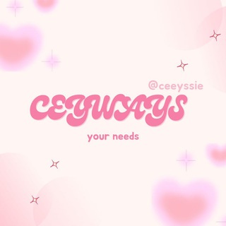 Telegram profile photo for ੭୧ Ceyways Store “ OPEN ” 🎀