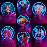 Telegram profile photo for The Seven Deadly Sins Dub Dual Sub Anime • Four Knights of The Apocalypse Sub Dub Dual Anime