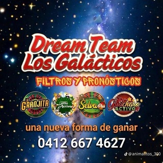Telegram profile photo for GRUPO DEPORTIVO Y DE PRONOSTICOS DREAM TEAM LOS GALÁCTICOS
