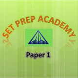 Telegram profile photo for SET Prep Academy - Paper 1