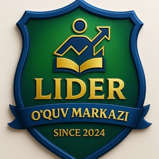 Telegram profile photo for LIDER oʻquv markazi