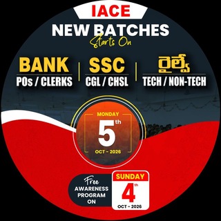 Telegram profile photo for IACE DILSUKHNAGAR