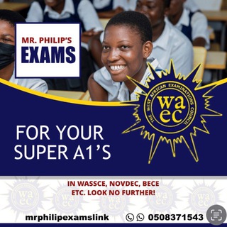 Telegram profile photo for MR PHILIP EXAMS LINK