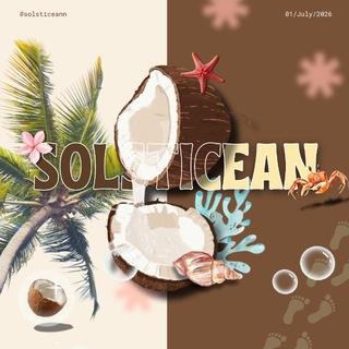 Telegram profile photo for 𝒮olsticean Docs, Tropical Notes.