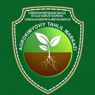 Telegram profile photo for AGROKIMYOVIY TAHLIL MARKAZI