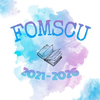 Telegram profile photo for FOMSCU (2021-2026)LECTURES